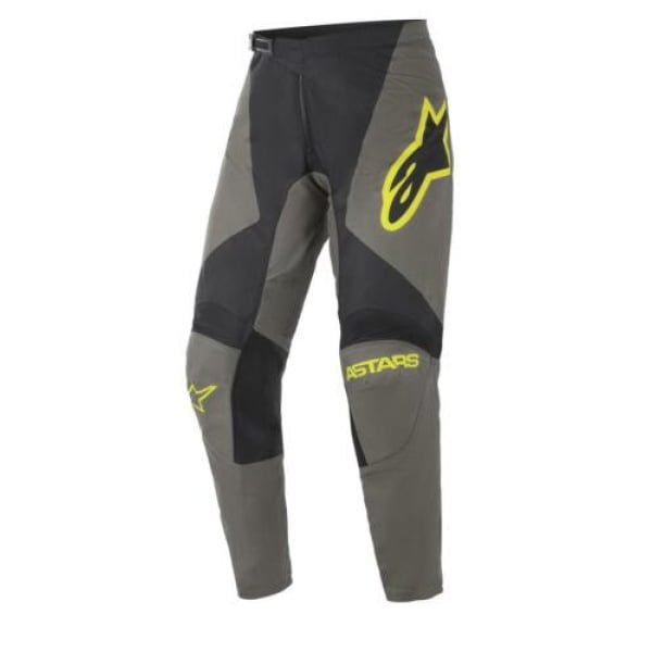 FLUID SPEED PANTS-DARK GRAY YLW FLUO