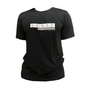 T-SHIRT LEATT | BLK/WHITE LOGO
