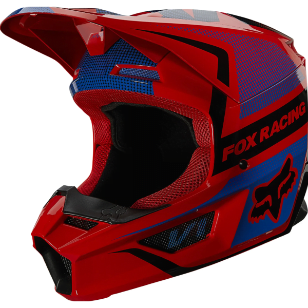 YTH V1 OKTIV HELMET, ECE [FLO RED] - Image 2