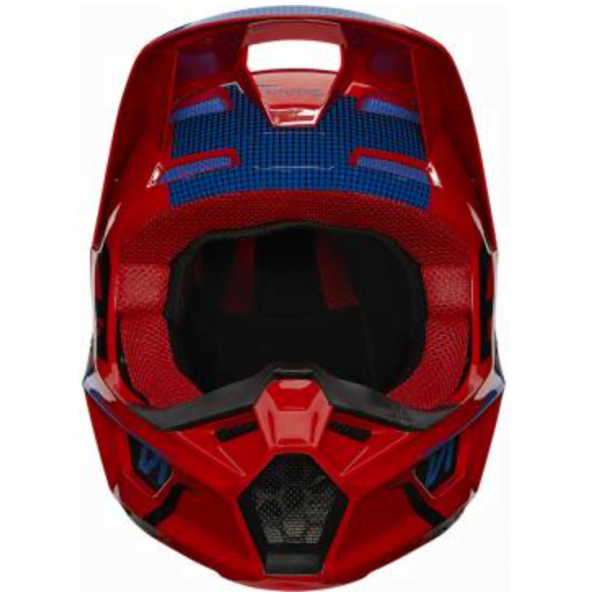 YTH V1 OKTIV HELMET, ECE [FLO RED] - Image 5