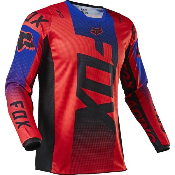 YTH 180 OKTIV JERSEY [FLO RED] - Image 3