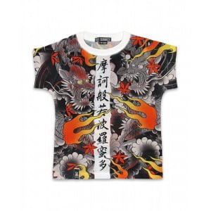 SIX BUNNNIES T-SHIRTS - FIRE DRAGON