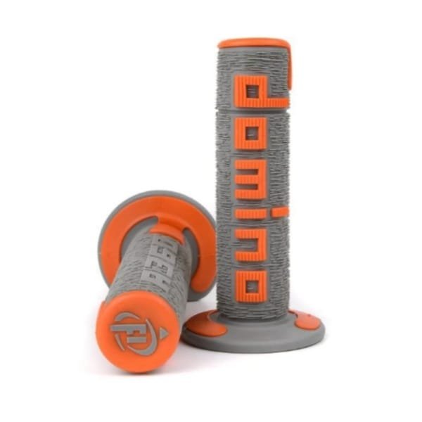 DOMINO PAIR GRIPS GREY/ORANGE