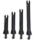 FLY STRAP KIT ADULT 4 PC BLK