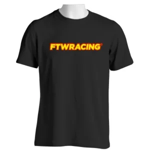 FTW SS TEE BLACK SIGNATURE FLAME YEL/RED