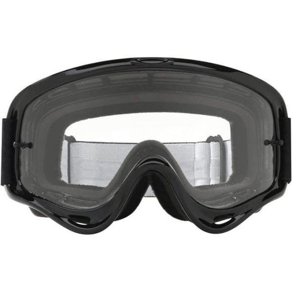 OAKLEY XS YOUTH O FRAME MX GOGGLE JET BLACK/CLEAR - Image 2