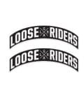 LOOSERIDERS CURVE LRGA 2.3"X5" STICKER