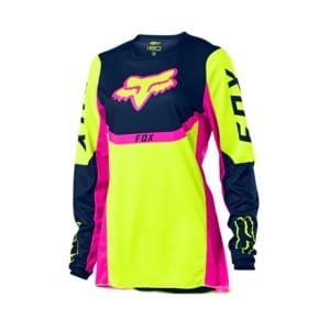 FOX RACING WMNS 180 VOKE JERSEY FLO YELLOW