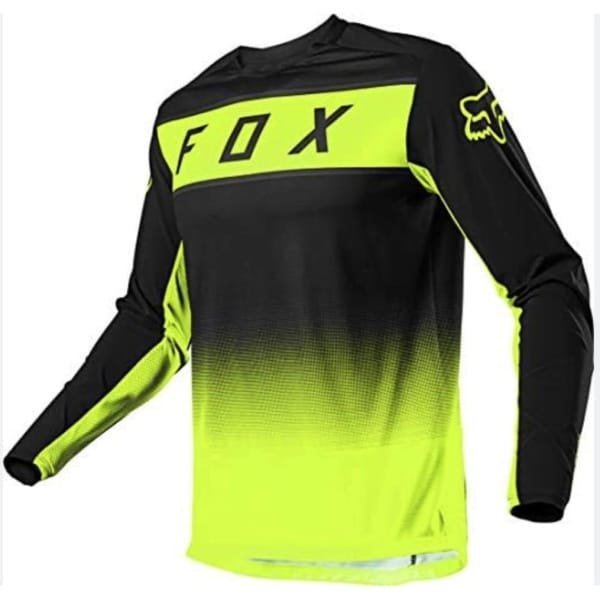 FOX RACING LEGION JERSEY [FLO YLW] - Image 2