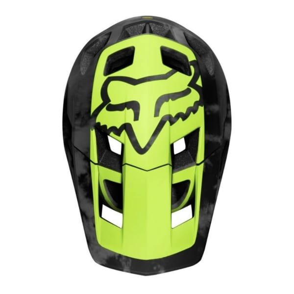 FOX RACING DROPFRAME PRO HELMET ELV [DAY GLO YLW] - Image 2