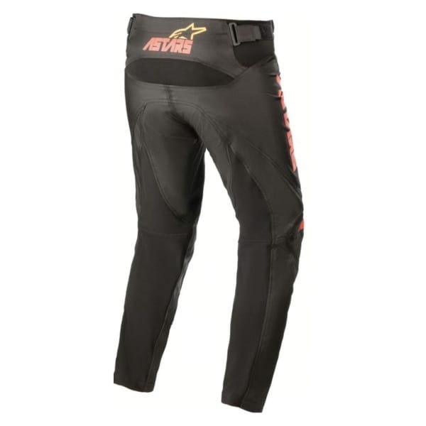 ALPINESTARS YOUTH (KIDS) RACER VENOM PANT BLK BRI. RED ORG - Image 2
