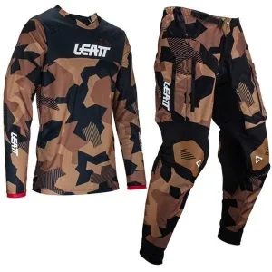 LEATT JERSEY & PANT MOTO 4.5 ENDURO STONE