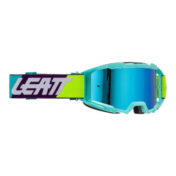 LEATT GOGGLE VIZION 3.5 IRIZ TEAL BLUE 35 VLT