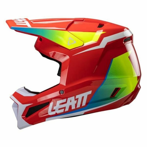 LEATT HELMET MOTO 2.5 V25 RED #L 59-60CM - Image 4