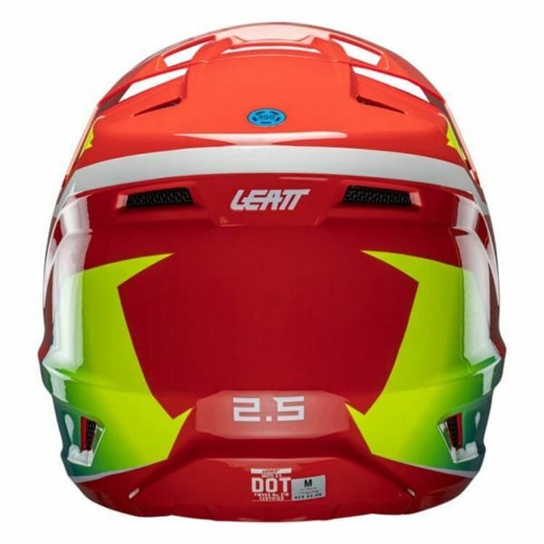 LEATT HELMET MOTO 2.5 V25 RED #L 59-60CM - Image 5