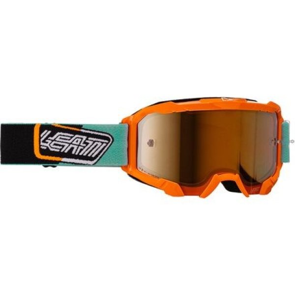LEATT GOGGLE VELOCITY 4.5 IRIZ ORANGE BRONZE 68 VLT