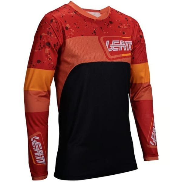 LEATT JERSEY & PANT MOTO KIT 4.5 ENDURO BURN/BLACK - SIZE M/US32 - Image 2
