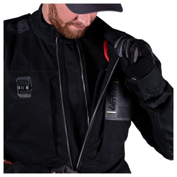 LEATT JACKET ADV RALLY 5.5 #L/US42/EU52 STEALTH - Image 3