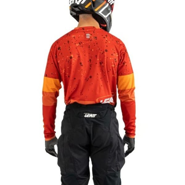 LEATT JERSEY & PANT MOTO KIT 4.5 ENDURO BURN/BLACK - SIZE M/US32 - Image 7