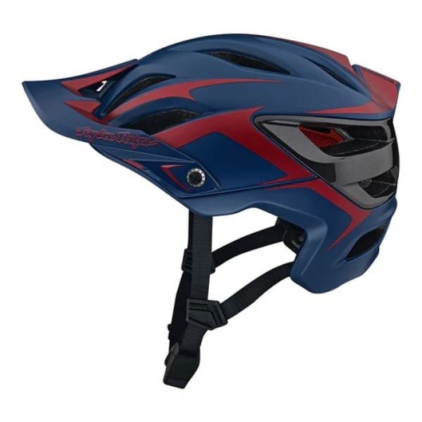 TLD A3 FANG HELMET MIPS BLUE/BURGUNDY