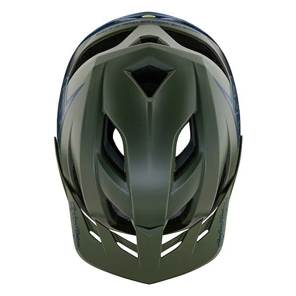 TLD FLOWLINE SE BADGE MIPS HELMET OLIVE/INDIGO - Image 3
