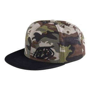 TLD SLICE CAMO SNAPBACK HAT ARMY GREEN/BLACK