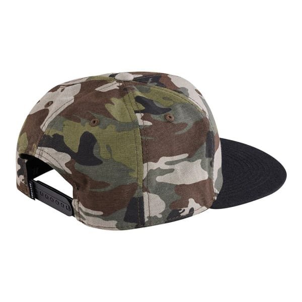 TLD SLICE CAMO SNAPBACK HAT ARMY GREEN/BLACK - Image 2