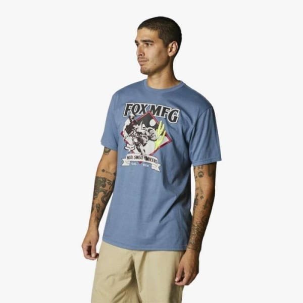 OASIS SS TEE [MT BLUE]